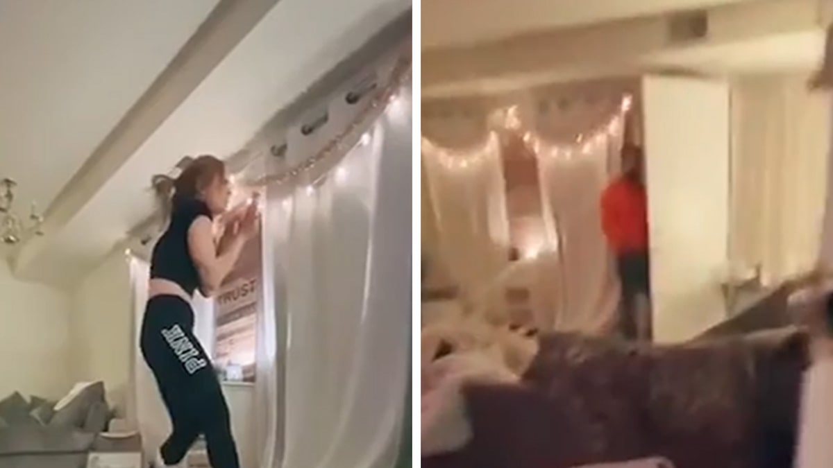 The woman who filmed the TikTok infiltration gets help with a new apartment from MLB Player