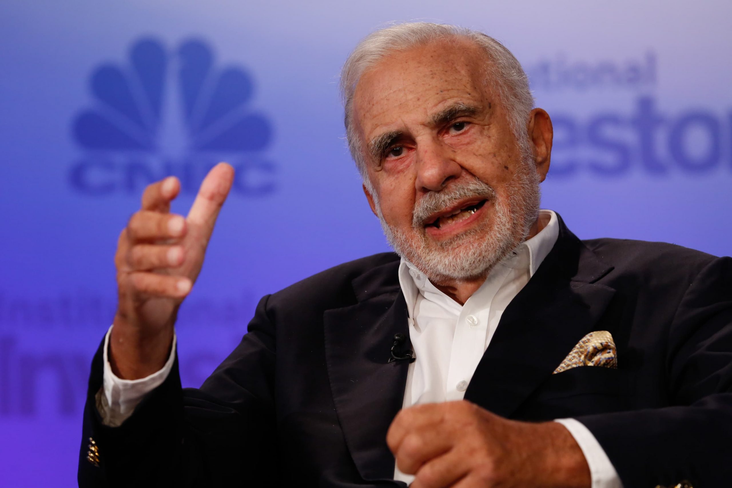 Carl Icahn is warning that the market rally could end in a painful correction and hedge accordingly